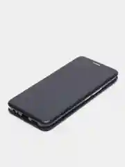 Темно-синий чехол-книжка для Tecno Spark 8C / Spark Go 2022