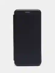 Темно-синий чехол-книжка для Tecno Spark 8C / Spark Go 2022