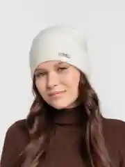 Белый женская шапка двойная Stefani