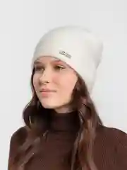 Белый женская шапка двойная Stefani