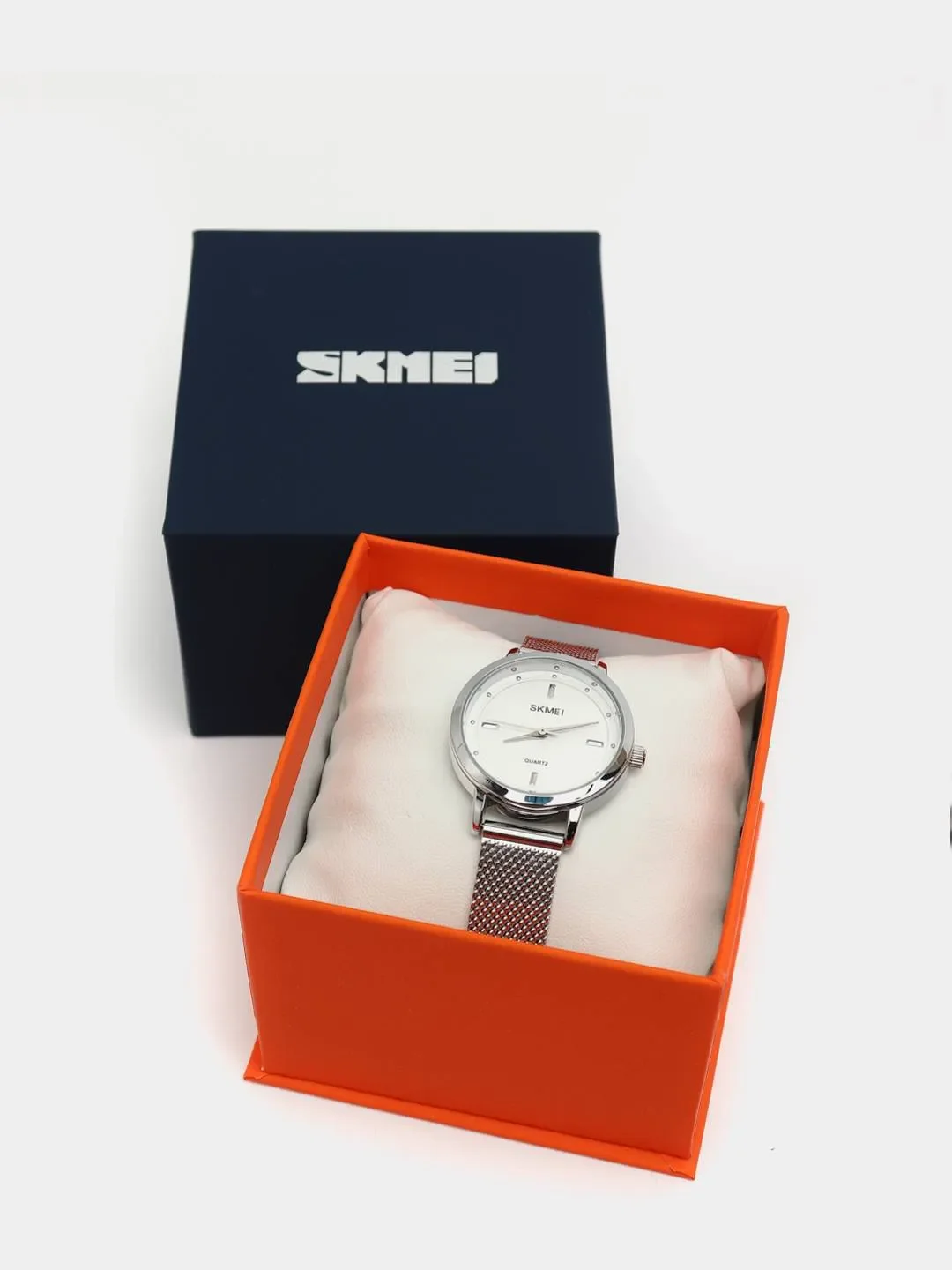 Серебряный женские часы SKMEI 1528