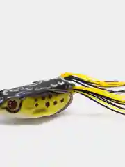 Черный приманка Husky Fish "Лягушка-незацепляйка"