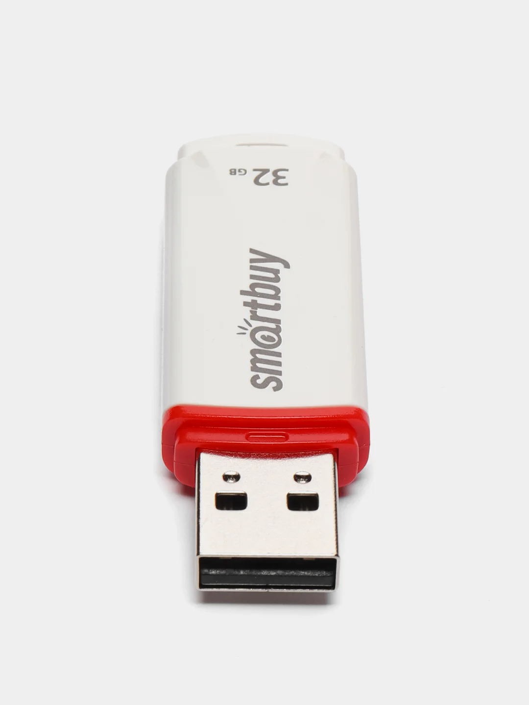 Белый флеш-накопитель USB SmartBuy память 4, 8, 16, 32, 64 Гб