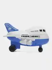 Копилка "Самолёт" с кодовым замком, пластик, звук, АА, 31 х 33,5 х 19 см