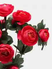 Тёмно-розовый искусственные цветы "Розы", букет