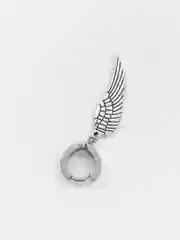 Серебряный серьга из нержавеющей стали, 1 штука