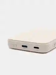 Внешний аккумулятор Power Bank SOLOVE "Рождественское дерево", бежевый, 5000mAh, W12