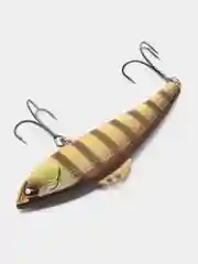 Алый раттлин вертикальный Lucky John Basara Vib S 90, 28 г