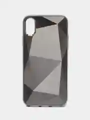 Серебряный чехол для телефона