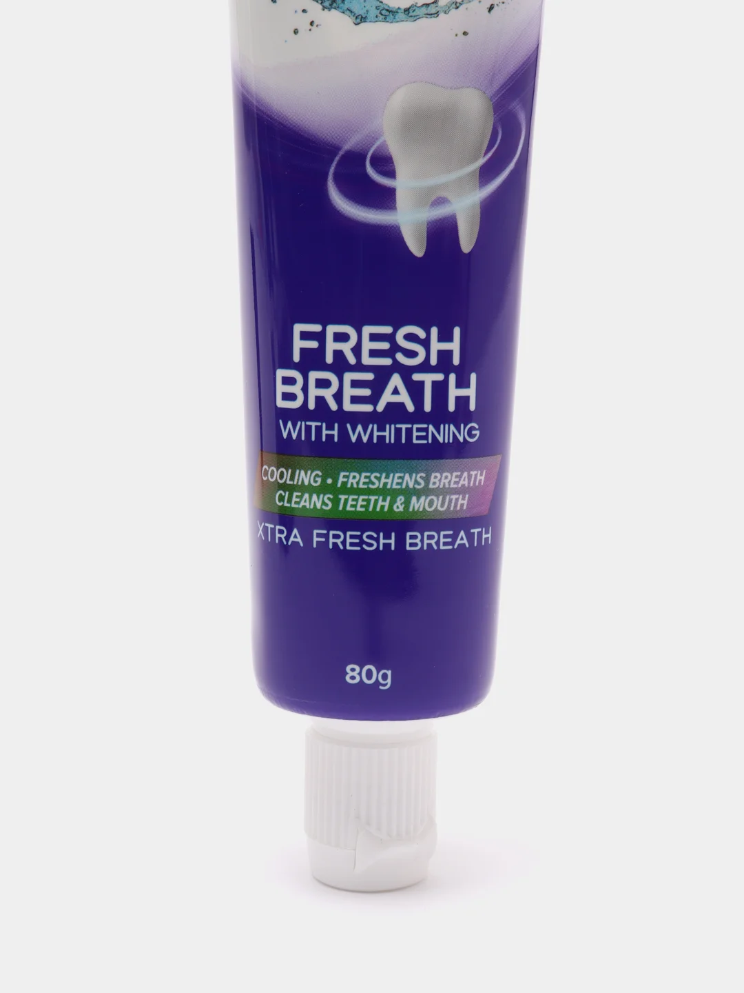 Зубная паста Свежее дыхание White Glo Advantage FRESH BREATH, с фтором, отбеливающая, 80 грамм