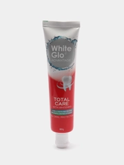 Зубная паста антибактериальная White Glo Advantage Total Care, Тотальная защита, отбеливающая, 80 г