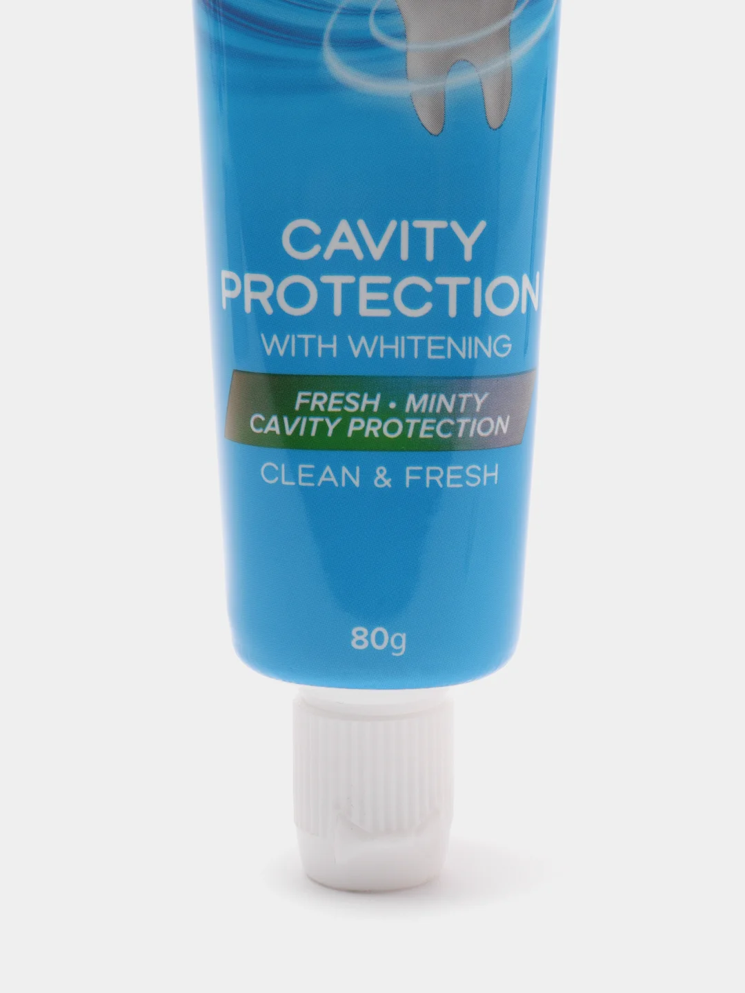 Зубная паста от кариеса White Glo Advantage CAVITY PROTECTION c фтором, отбеливающая, 80 г