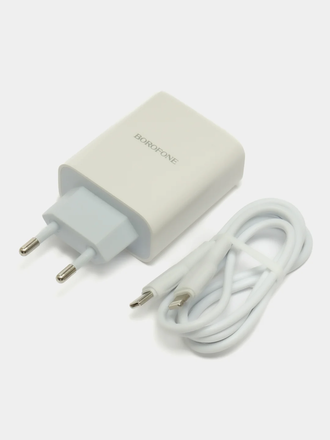 Сетевое зарядное устройство BOROFONE BA73A, два выхода USB-C 35W, PD, QC3.0, PPS, AFC, FCP