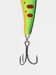 Бежевый раттлин вертикальный Lucky John Basara Vib S 90, 28 г