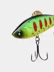 Бежевый раттлин вертикальный Lucky John Basara Vib S 90, 28 г