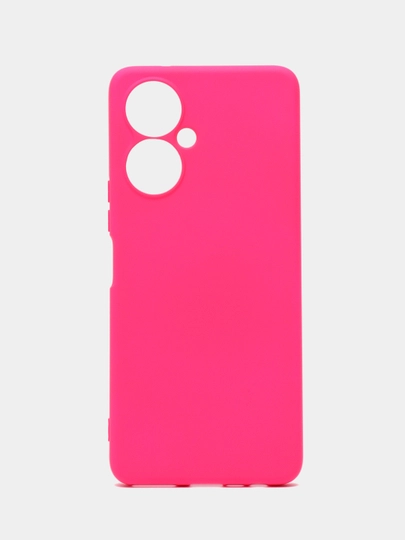 Чехол для Tecno Camon 19, Camon 19 pro с защитой камеры и бархатом внутри