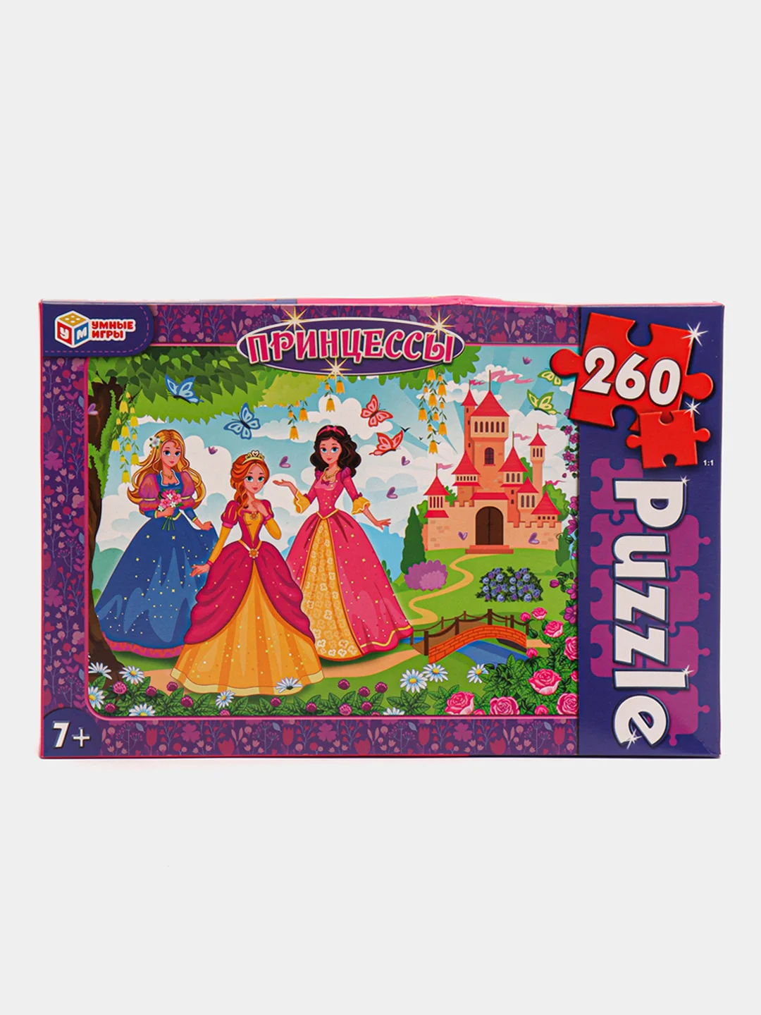 Коралловый пазлы 160 и 260 элементов. Умные игры