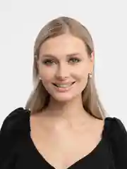 Серьги с имитацией жемчуга