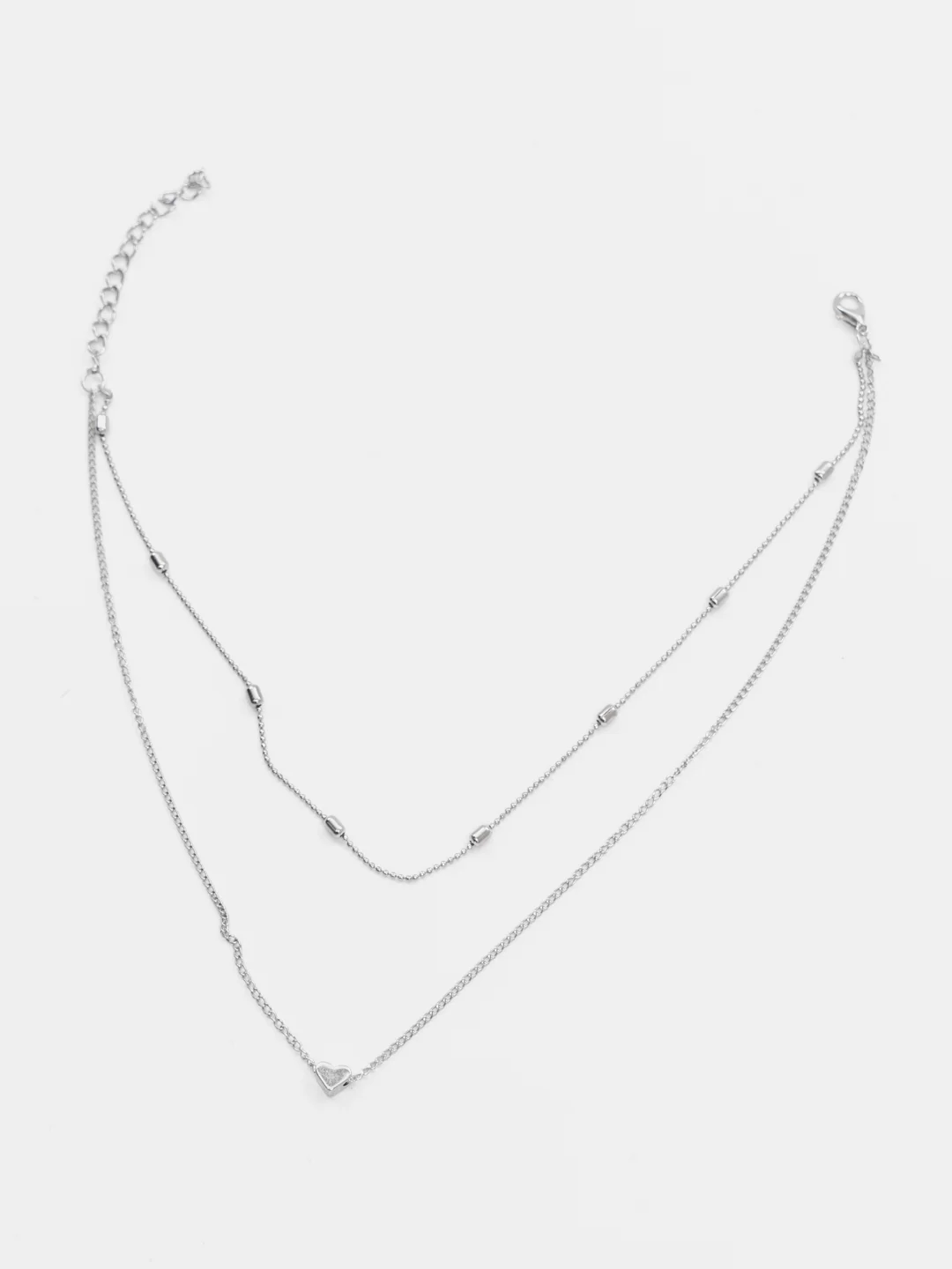 Серебряный цепочка женская на шею
