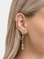 Золотой серьги кафы
