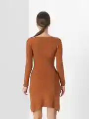 Алый повседневное платье, женское