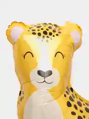 Желтый шар воздушный фольгированный Слоник, Гепард