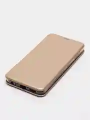 Золотой чехол-книжка для Infinix HOT 12 Pro