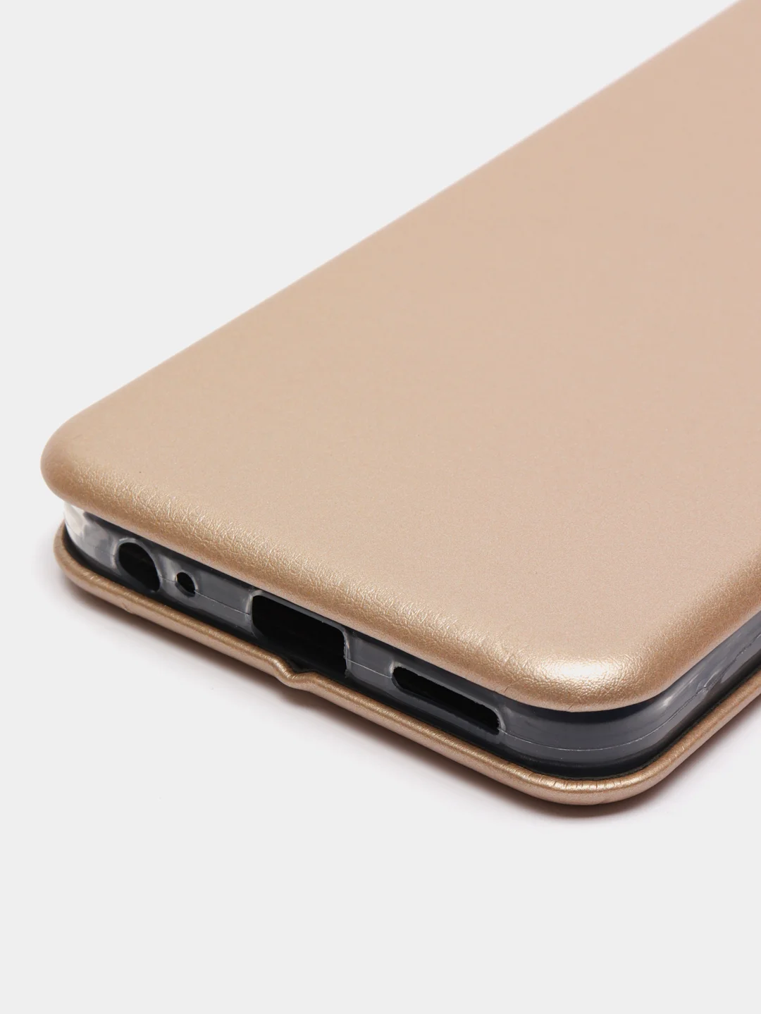 Золотой чехол-книжка для Infinix HOT 12 Pro