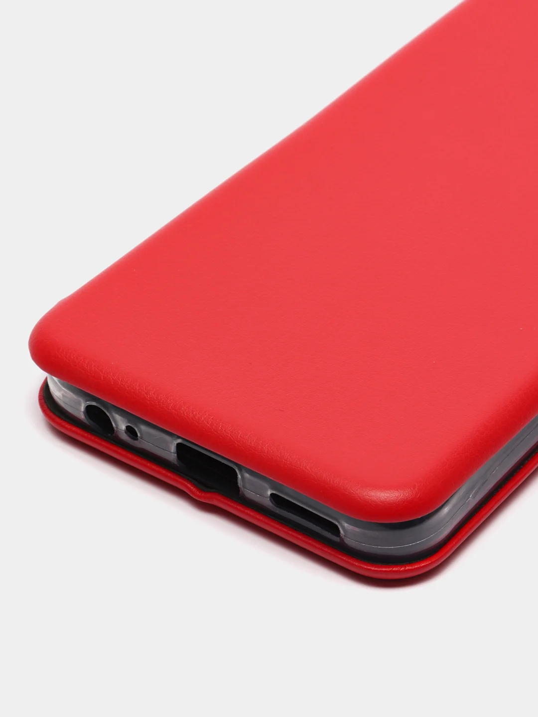 Красный чехол-книжка для Infinix HOT 12 Pro
