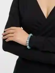 Белый браслет из натуральных камней