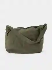 Зеленый сумка мессенджер, через плечо, унисекс