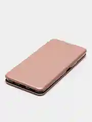Розовый чехол книжка для Honor X7 (Хонор Х7)