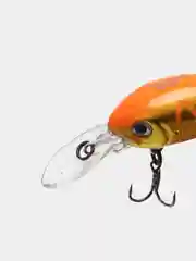 Багровый воблер Tsuribito Baby Crank (Бэби крэнк) 35 FDR