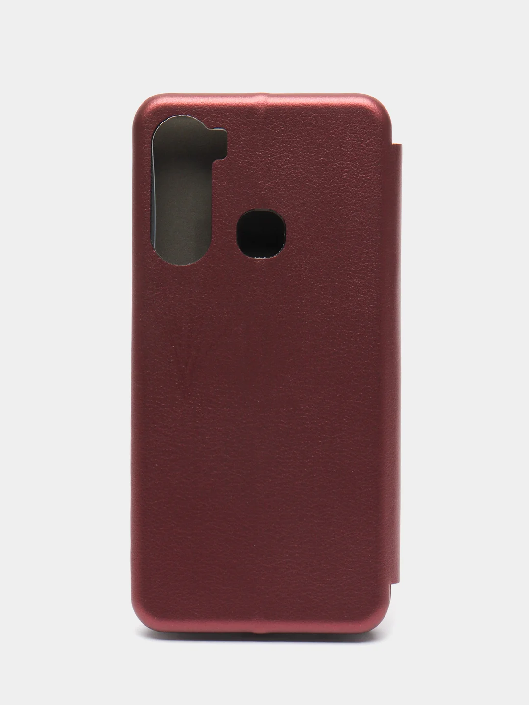 Багровый чехол-книжка для Infinix HOT 12 Pro