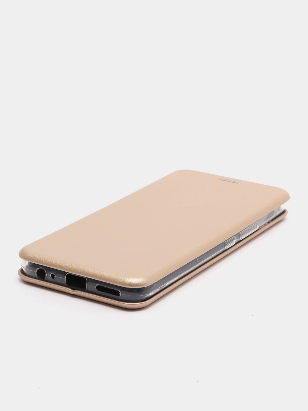 Золотой чехол-книжка для Infinix HOT 12i
