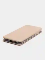 Золотой чехол-книжка для Infinix HOT 12i
