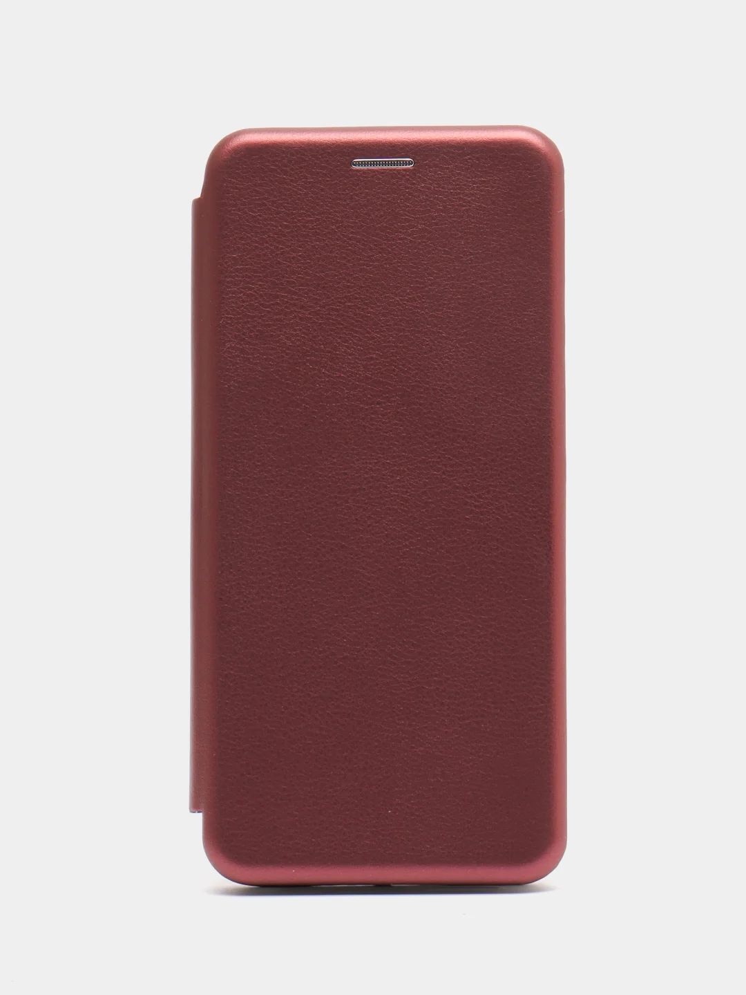 Багровый чехол-книжка для Infinix HOT 12i