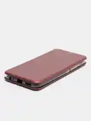 Багровый чехол-книжка для Infinix HOT 12i