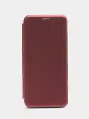 Багровый чехол книжка для Infinix HOT 20i