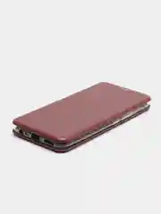 Багровый чехол книжка для Infinix HOT 20i