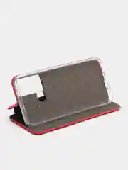 Красный чехол-книжка для Infinix HOT 12i