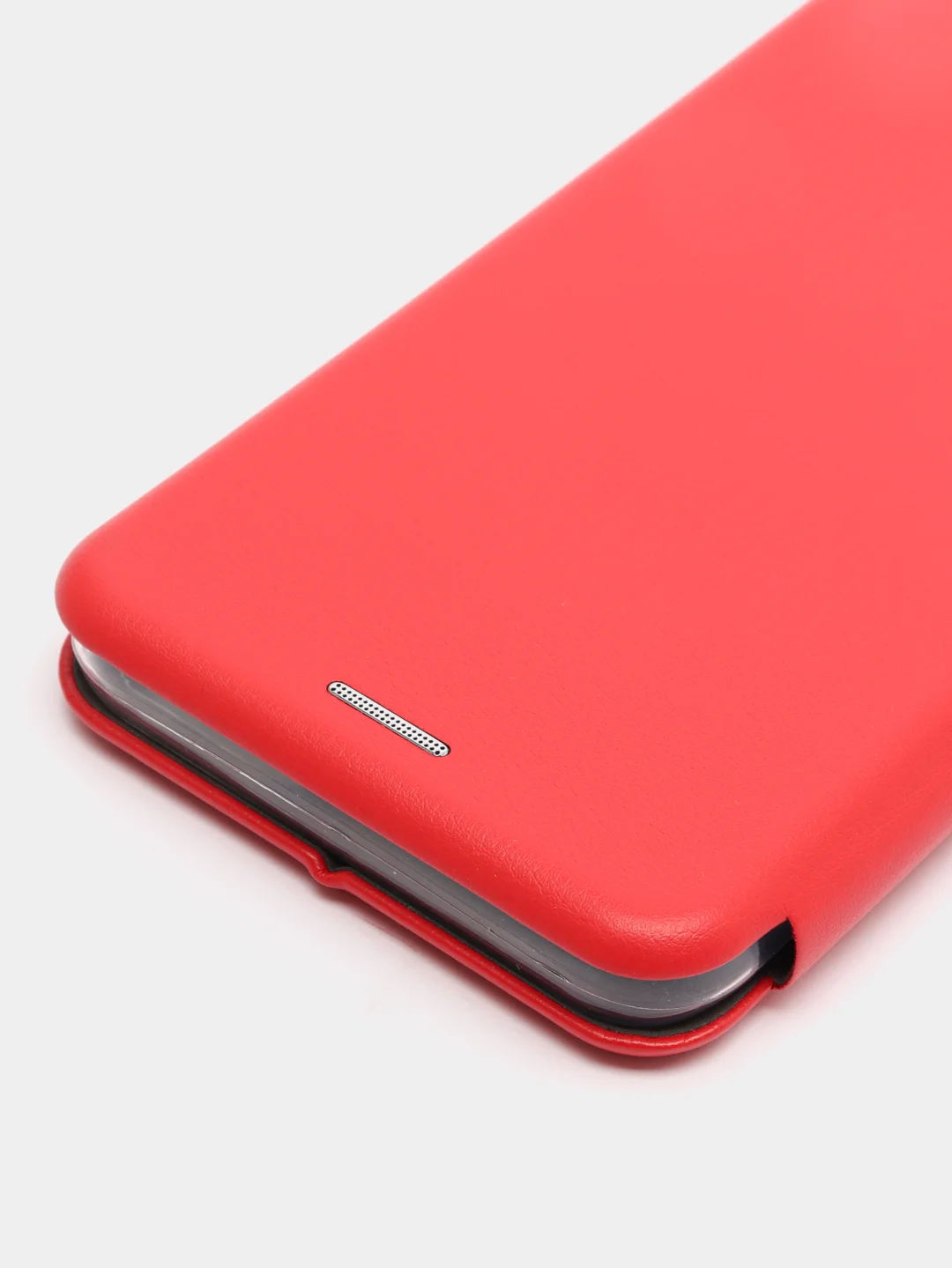 Красный чехол-книжка для Infinix HOT 12i