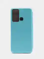 Голубой чехол книжка для Infinix HOT 20i