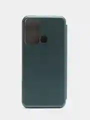 Зеленый чехол-книжка для Infinix HOT 12i