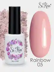 Ледяной гель лак, гель-лак для ногтей Siren Rainbow 2 9 10 22 33, 10g пудра нюд коричневый голубой