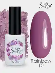 Ледяной гель лак, гель-лак для ногтей Siren Rainbow 2 9 10 22 33, 10g пудра нюд коричневый голубой