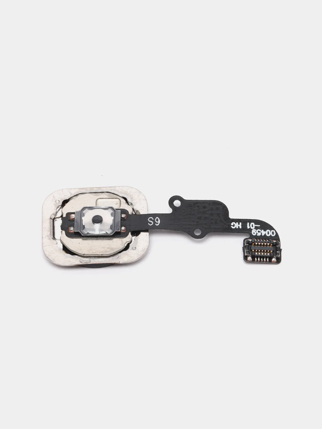 Черный кнопка Home для iPhone 5S, SE, 6, 6S Plus, 7 Plus, 8 Plus, SE 2020 с толкателем и шлейфом