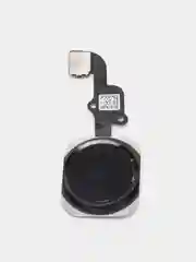 Черный кнопка Home для iPhone 5S, SE, 6, 6S Plus, 7 Plus, 8 Plus, SE 2020 с толкателем и шлейфом