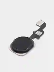 Черный кнопка Home для iPhone 5S, SE, 6, 6S Plus, 7 Plus, 8 Plus, SE 2020 с толкателем и шлейфом