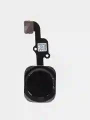 Черный кнопка Home для iPhone 5S, SE, 6, 6S Plus, 7 Plus, 8 Plus, SE 2020 с толкателем и шлейфом